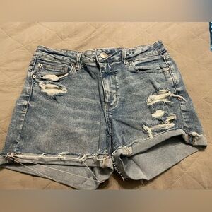 American Eagle Outfitters Light Blue Denim Shorts